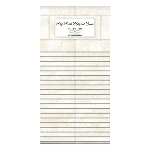 [842-138-842] Dry Brush Whipped Cream 2.5 inch strips