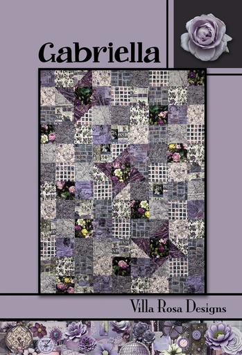 [704001450481] Gabriella - Villa Rosa - Pattern