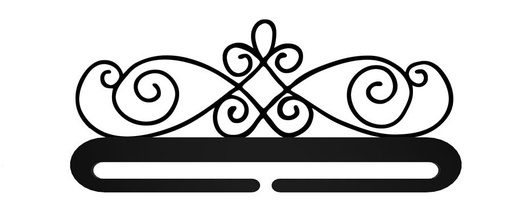 [Swirls&Curls] 12" Swirls & Curls Quilt Hanger