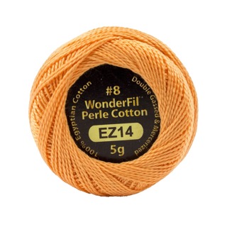 [EZ14] Eleganza 8wt 5-Gram Solid Perle Cotton Ball 42yd  Sparkling Rose