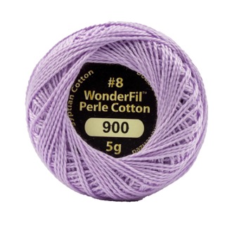 [EZ900] Eleganza 8wt 5-Gram Solid Perle Cotton Ball 42yd French Lavender