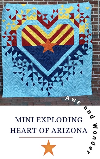 Exploding Heart of Arizona - Mini 36”x36” - Pattern