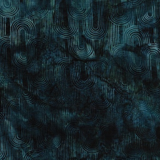 [612203999] Interlocking Ovals - Teal