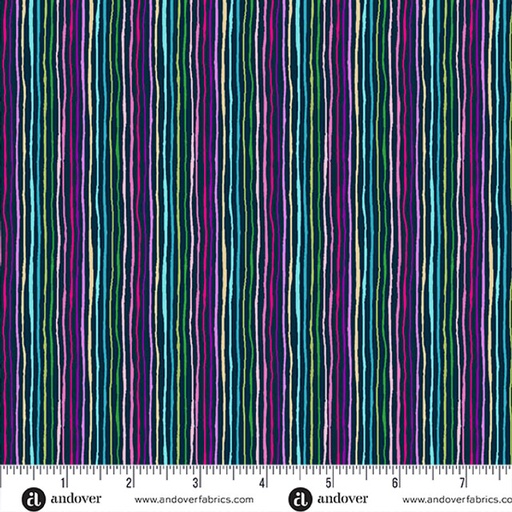 [MU153B] Tropica - UK Stripe Blue