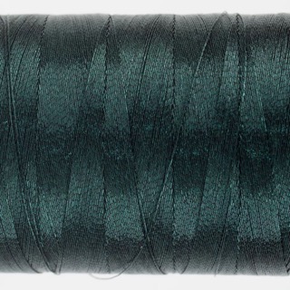 [7725] Metallic Thread Dark Green 150m