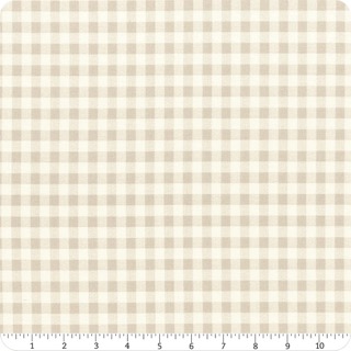 [A-1673-L1] Quiltessential - Ivory Gingham