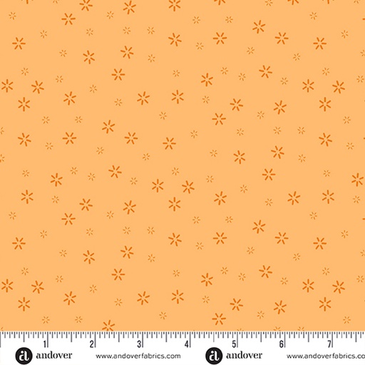 [A-008-O] Plain and Simple - Blossoms Tangerine