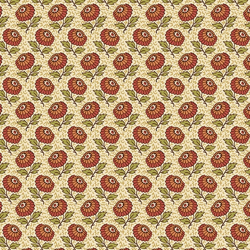 [A-655-O] Autumn Woods - Mums Orange