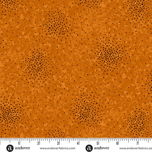 [A-903-O] Sunflower Meadow - Texture Dot Orange
