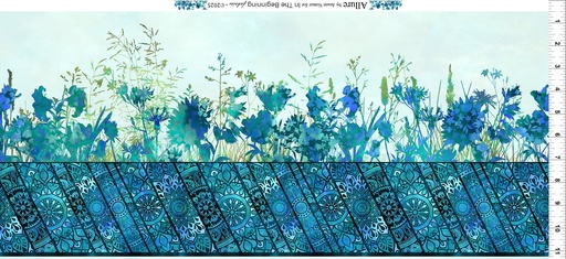 [1ALR2] Allure - Border - Blue
