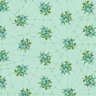 [A-9874-G] Nonna - Little Bouquets Mint