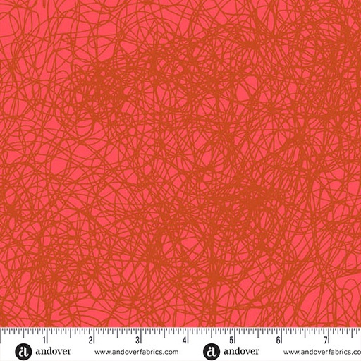 [A-1282-O] Sun Print Textures Entropy Electric