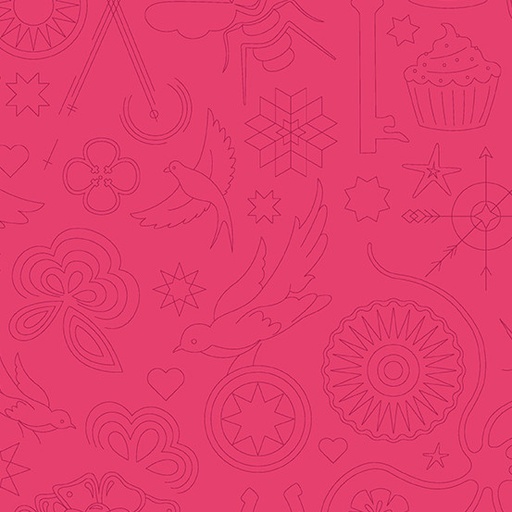 [A-9256-E1] Sun Print 2020 Embroidery Strawberry