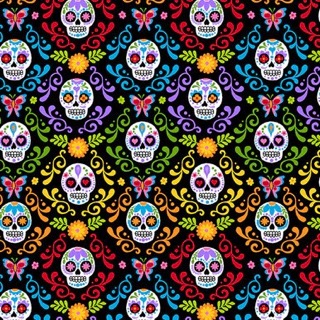 [A-9818-K] The Day of the Dead - Mariposas Night