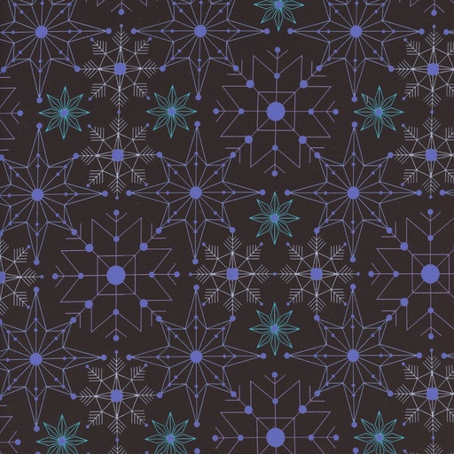 [CS-1113-K] Century Prints - Deco Frost Crystalize Inclement