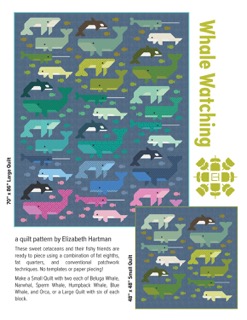 [EH087] Whale Watching Quilt Pattern