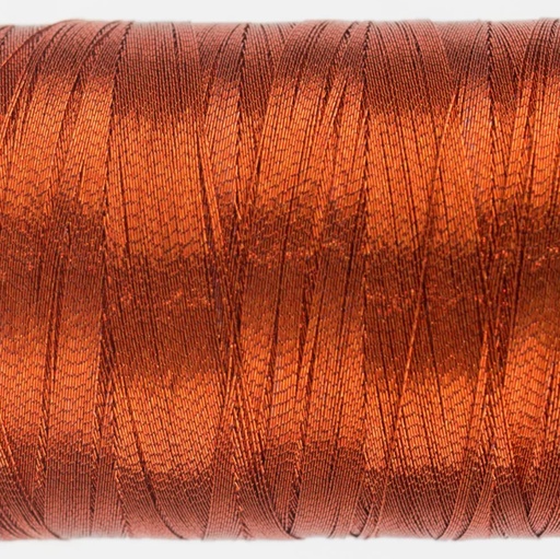 [7714] Metallic Thread Rust 150m