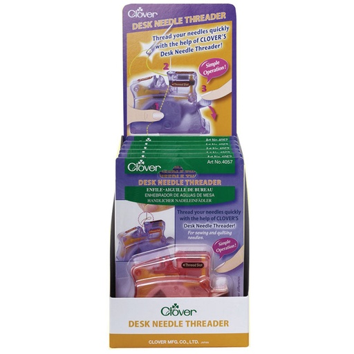 [4057] Needle Threader Assorted Pastel Colors Vary