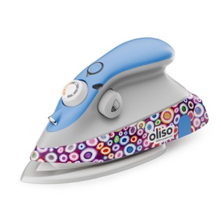 [M3PRO-KAFFE] Oliso Mini Iron With Trivet Kaffe Fassett