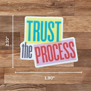 [MBQC4036] Trust the Process Sticker