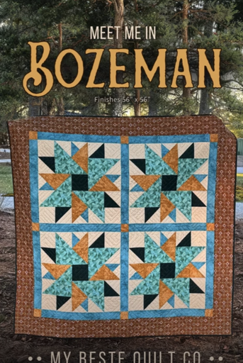 [MBQC177] Meet Me in Bozeman Quilt Pattern
