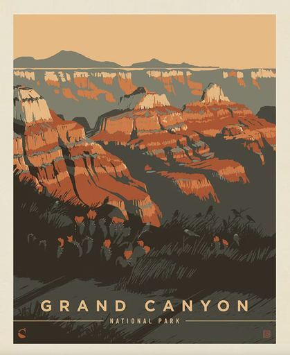 [PD15093-PANEL] National Parks Grand Canyon Poster Panel