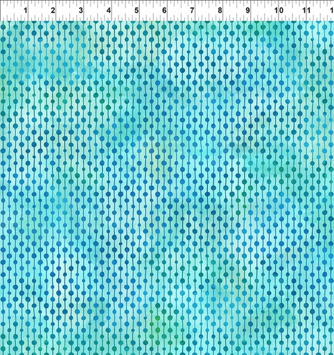 [8FEL-1] Felicity Teal Dot Stripe