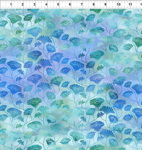 [4FEL-2] Felicity Blue Flower Vines