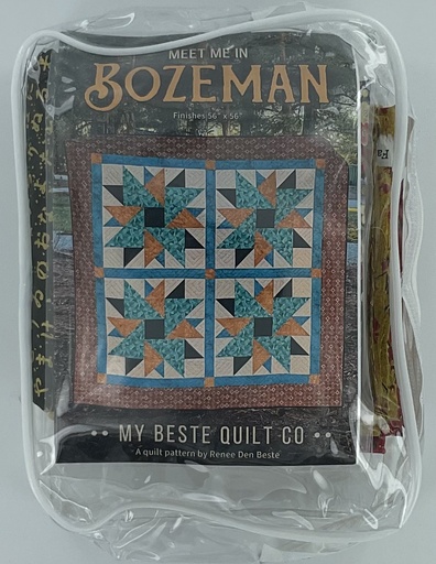 Meet Me in Bozeman Batik Colorway 56x56