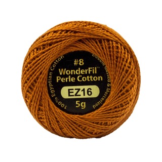 [EZ16] Eleganza 8wt 5-Gram Solid Perle Cotton Ball 42yd Exotic Spice