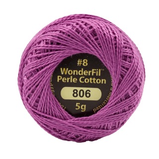 [EZ806] Eleganza 8wt 5-Gram Solid Perle Cotton Ball 42yd Meadow Flower