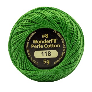 [EZ118] Eleganza 8wt 5-Gram Solid Perle Cotton Ball 42yd New Spring