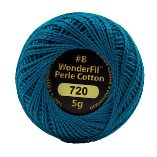 [EZ720] Eleganza 8wt 5-Gram Solid Perle Cotton Ball 42yd Imperial Banner