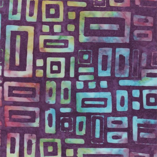 [6131] Batik Crystal Reflections Bricks Multi