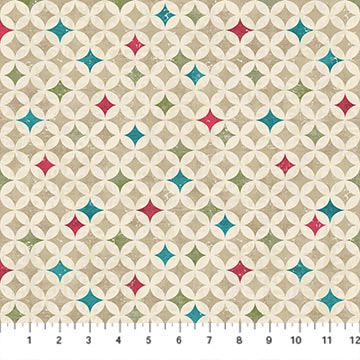 [29205-12] Boho Bliss Multicolor Grid Multi