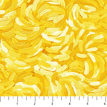 [29264-52] Starry Night Brushstroke Yellow