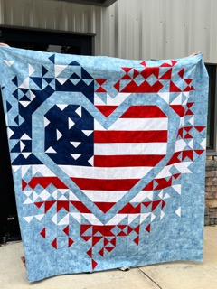 [MEHoA1224] Exploding Heart of America - Mini 36”x36” - Pattern