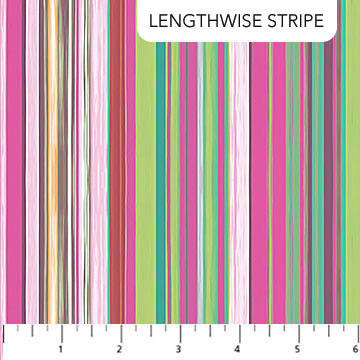 [29320-28] Topsy Turtles Plain Stripe Pink Multi