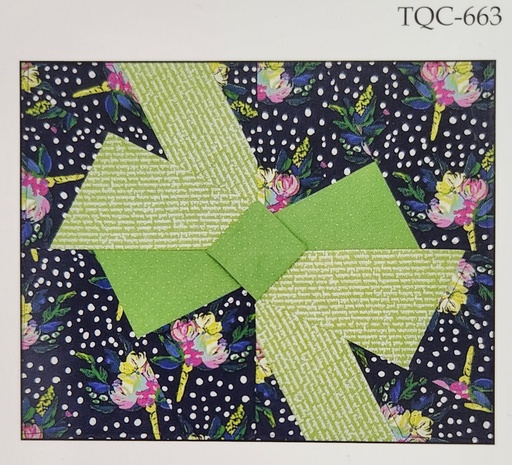 [TQC-663] Gift Box Placemats Pattern 13" x 16"