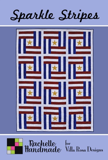 [SparkVilla] Sparkle Stripes - Villa Rosa - Pattern