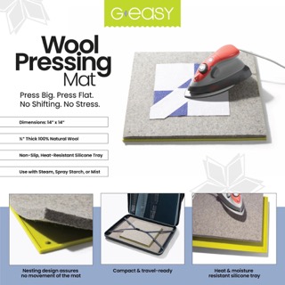 [TO-GE-0031] GEasy Wool Pressing Mat Small 14" x 14"