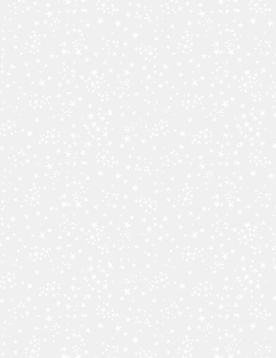 [STELLA-P1643] Starry Night Monochrome White