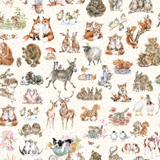 [11120M-E] Together is Better One-Way Packed Animals Cream