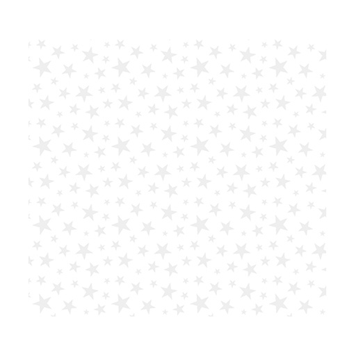 [15209-09] Liberty Whites Stars Allover White