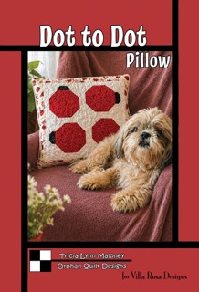 Dot to Dot Pillow - Villa Rosa - Pattern