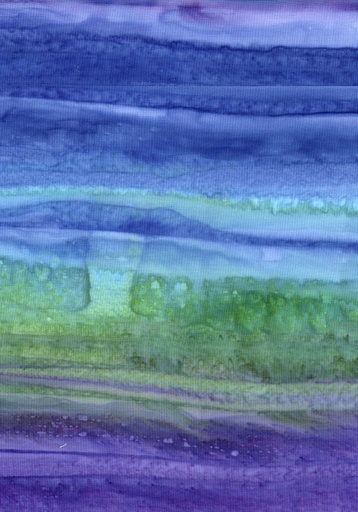 [0235] Ombre Batik Collection Blue Green Violet