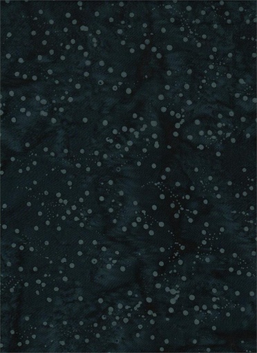 [0208] Jewels of the Islands Black Dot Batik