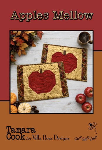 Apples Mellow - Villa Rosa - Pattern
