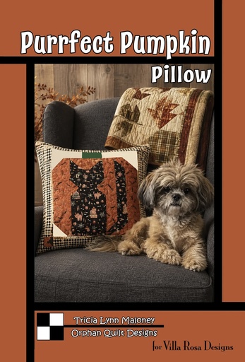 Purrfect Pumpkin - Villa Rosa - Pattern