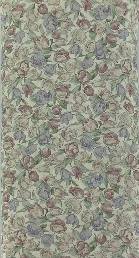 [GS5513C-7] Soft Red and Lavender Small Floral from Japan